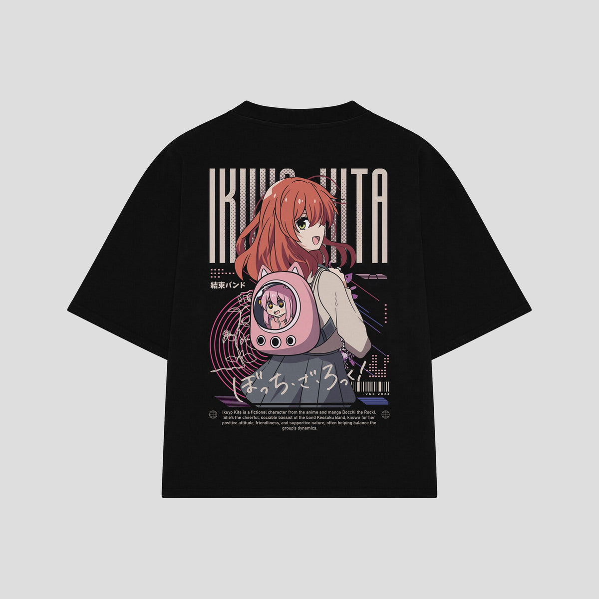 Playera streetwear premium de anime y gaming ExtraLife MX, corte oversized drop shoulder ligero y fresco en color Deep Black y Off-White, moda urbana mexicana de culto.