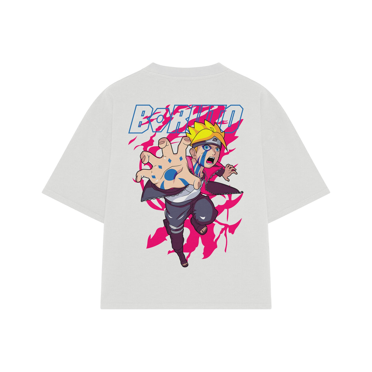 Playera streetwear premium de anime y gaming ExtraLife MX, corte oversized drop shoulder ligero y fresco en color Deep Black y Off-White, moda urbana mexicana de culto.