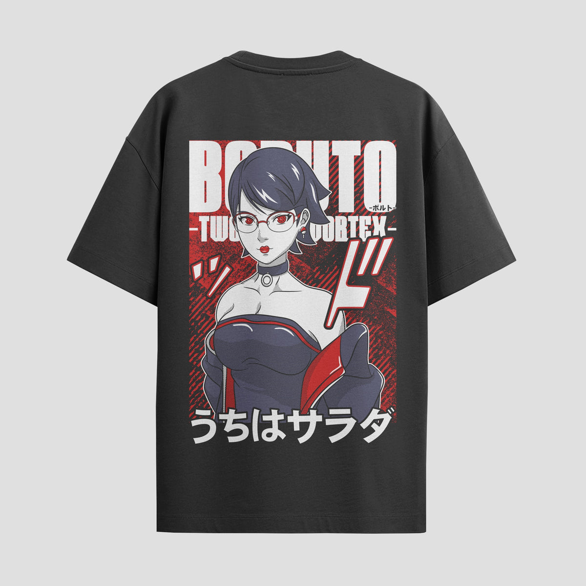 Playera urbana de anime y gaming ExtraLife MX, corte Classic Premium unisex ligero y transpirable en color Deep Black y Pure White, ropa de uso diario para gym y casual.