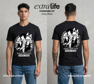Los Detectives Literarios | El Poder del Literarios #00348 - Playera Standard Fit | Deep Black - Foto en modelo
