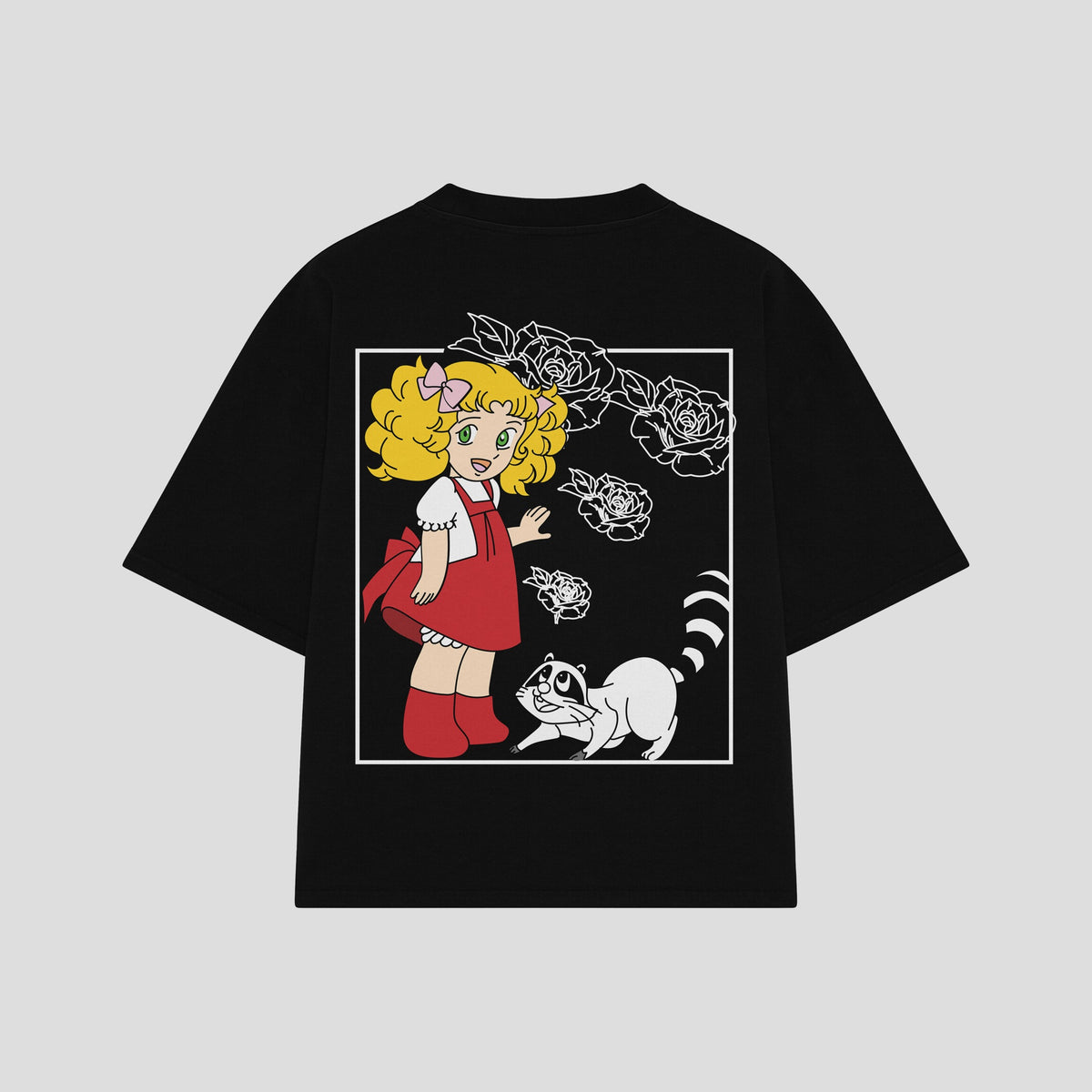 Playera streetwear premium de anime y gaming ExtraLife MX, corte oversized drop shoulder ligero y fresco en color Deep Black y Off-White, moda urbana mexicana de culto.