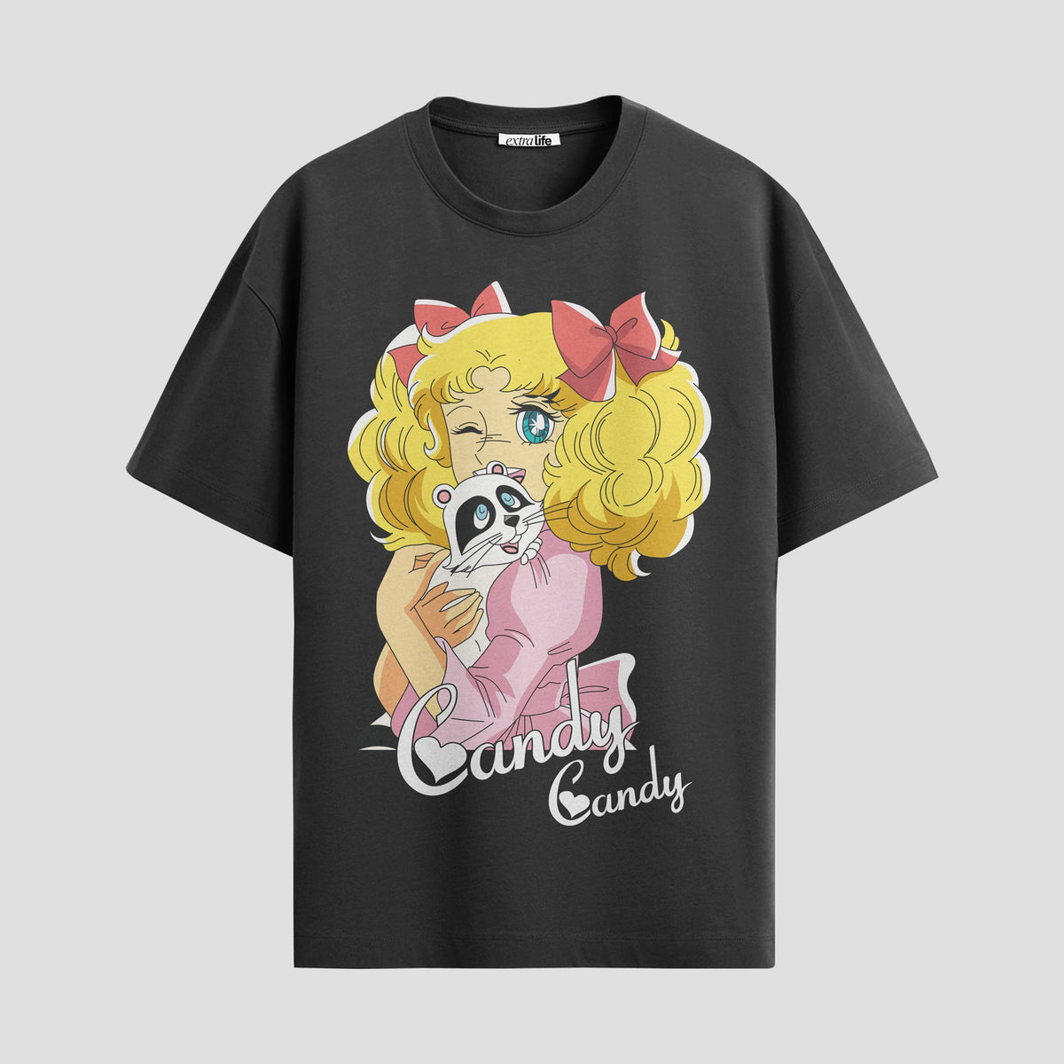 Playera urbana de anime y gaming ExtraLife MX, corte Classic Premium unisex ligero y transpirable en color Deep Black y Pure White, ropa de uso diario para gym y casual.