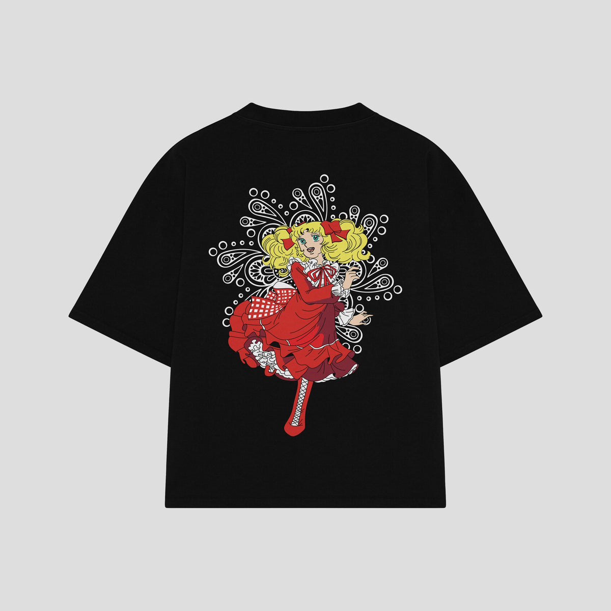 Playera streetwear premium de anime y gaming ExtraLife MX, corte oversized drop shoulder ligero y fresco en color Deep Black y Off-White, moda urbana mexicana de culto.