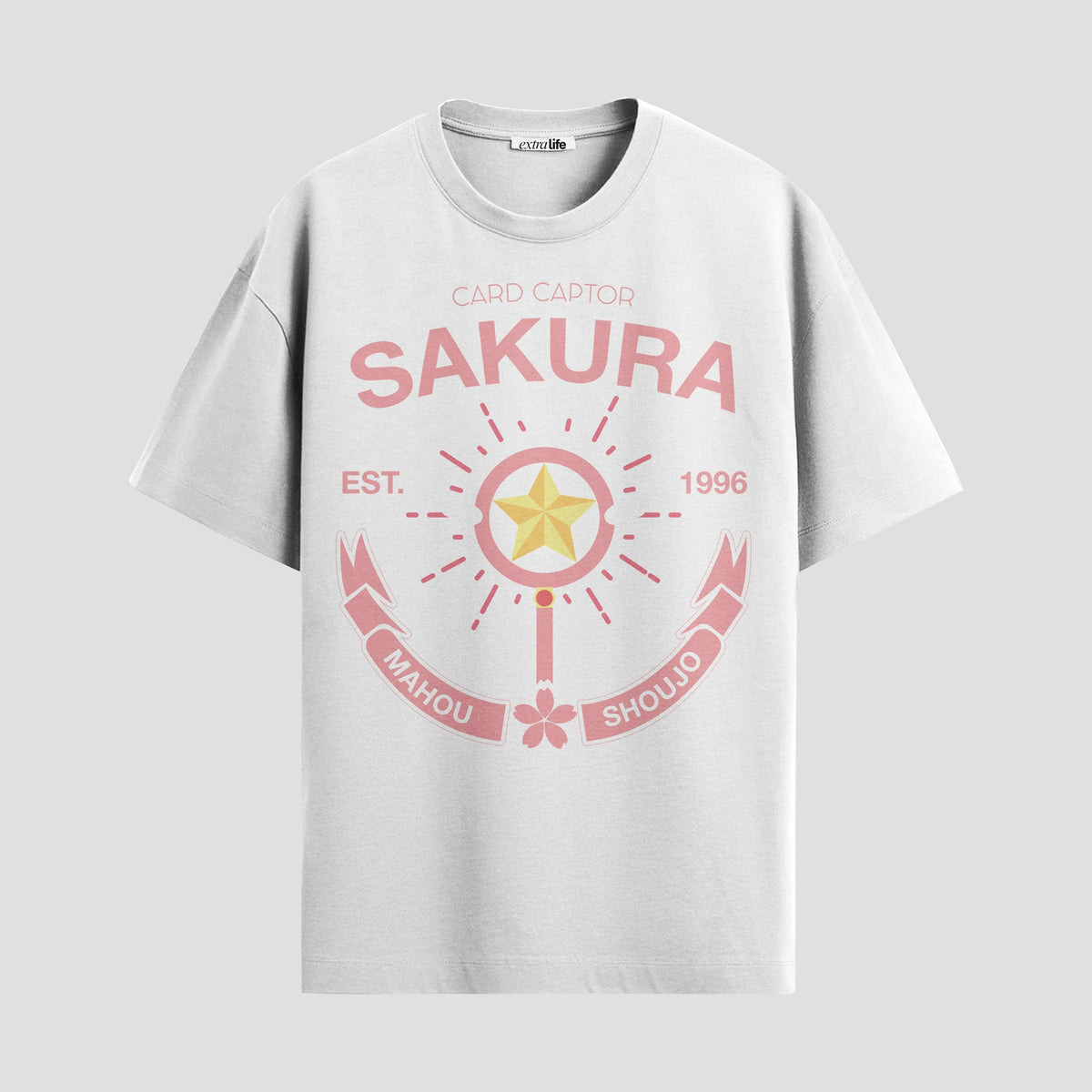 Playera urbana de anime y gaming ExtraLife MX, corte Classic Premium unisex ligero y transpirable en color Deep Black y Pure White, ropa de uso diario para gym y casual.