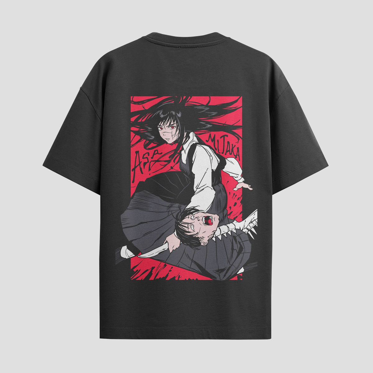 Playera urbana de anime y gaming ExtraLife MX, corte Classic Premium unisex ligero y transpirable en color Deep Black y Pure White, ropa de uso diario para gym y casual.