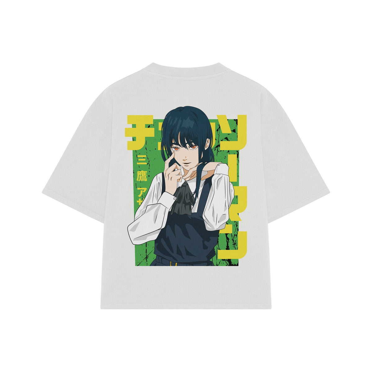 Playera streetwear premium de anime y gaming ExtraLife MX, corte oversized drop shoulder ligero y fresco en color Deep Black y Off-White, moda urbana mexicana de culto.