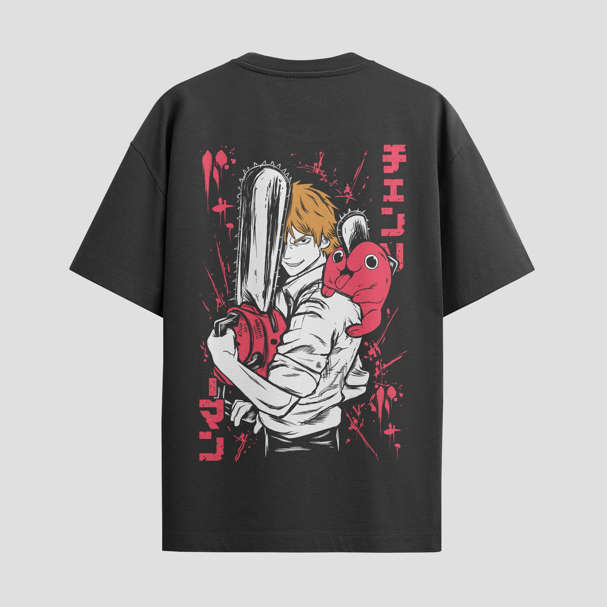 Playera urbana de anime y gaming ExtraLife MX, corte Classic Premium unisex ligero y transpirable en color Deep Black y Pure White, ropa de uso diario para gym y casual.