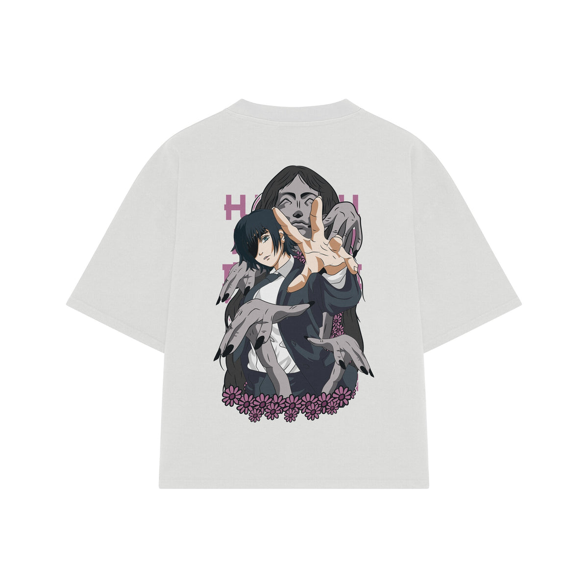Playera streetwear premium de anime y gaming ExtraLife MX, corte oversized drop shoulder ligero y fresco en color Deep Black y Off-White, moda urbana mexicana de culto.