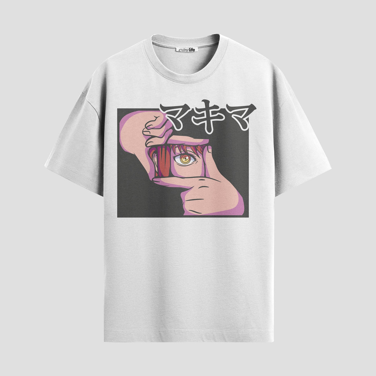 Playera urbana de anime y gaming ExtraLife MX, corte Classic Premium unisex ligero y transpirable en color Deep Black y Pure White, ropa de uso diario para gym y casual.