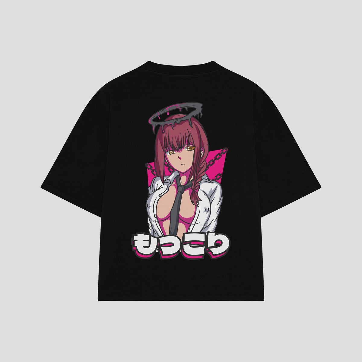 Playera streetwear premium de anime y gaming ExtraLife MX, corte oversized drop shoulder ligero y fresco en color Deep Black y Off-White, moda urbana mexicana de culto.