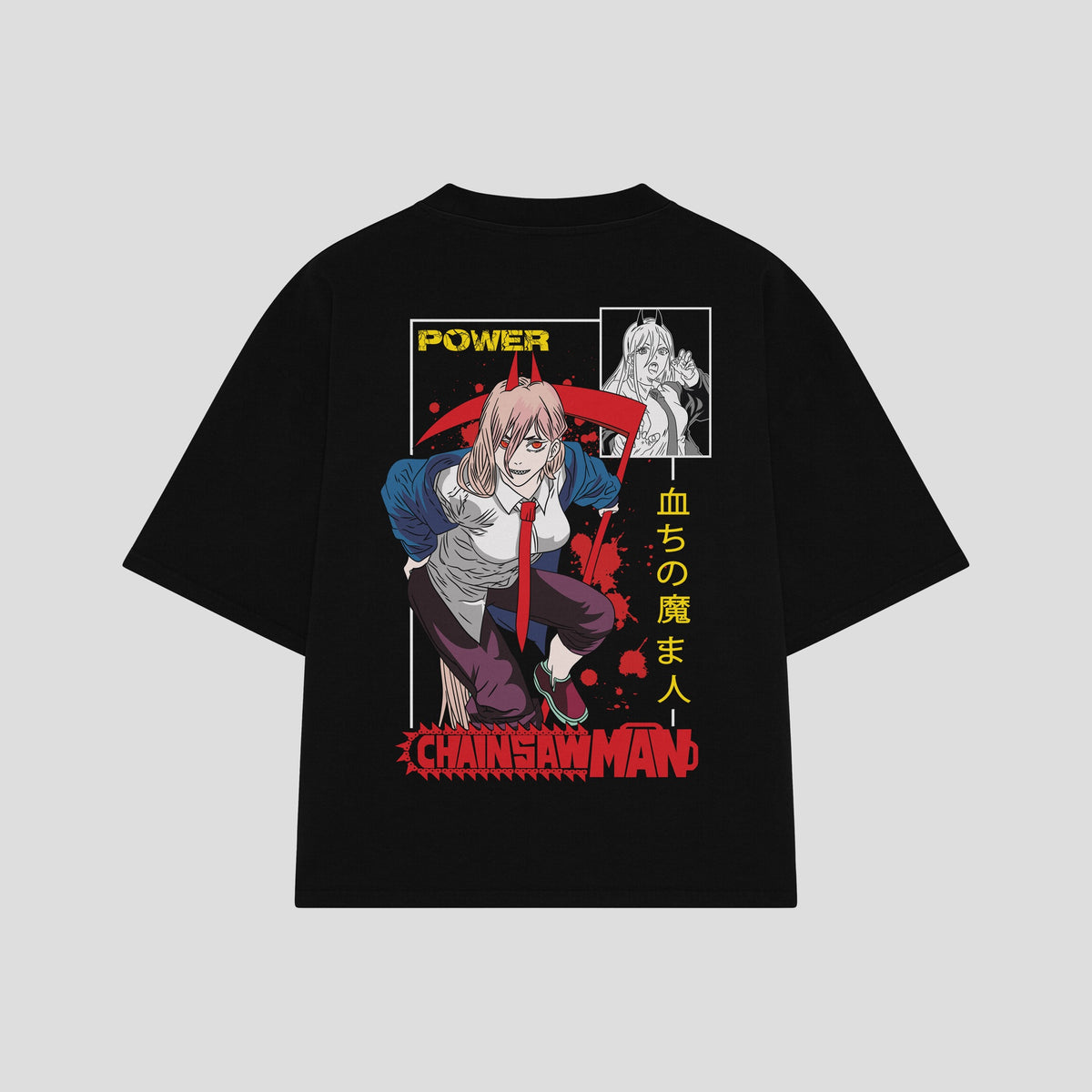 Playera streetwear premium de anime y gaming ExtraLife MX, corte oversized drop shoulder ligero y fresco en color Deep Black y Off-White, moda urbana mexicana de culto.