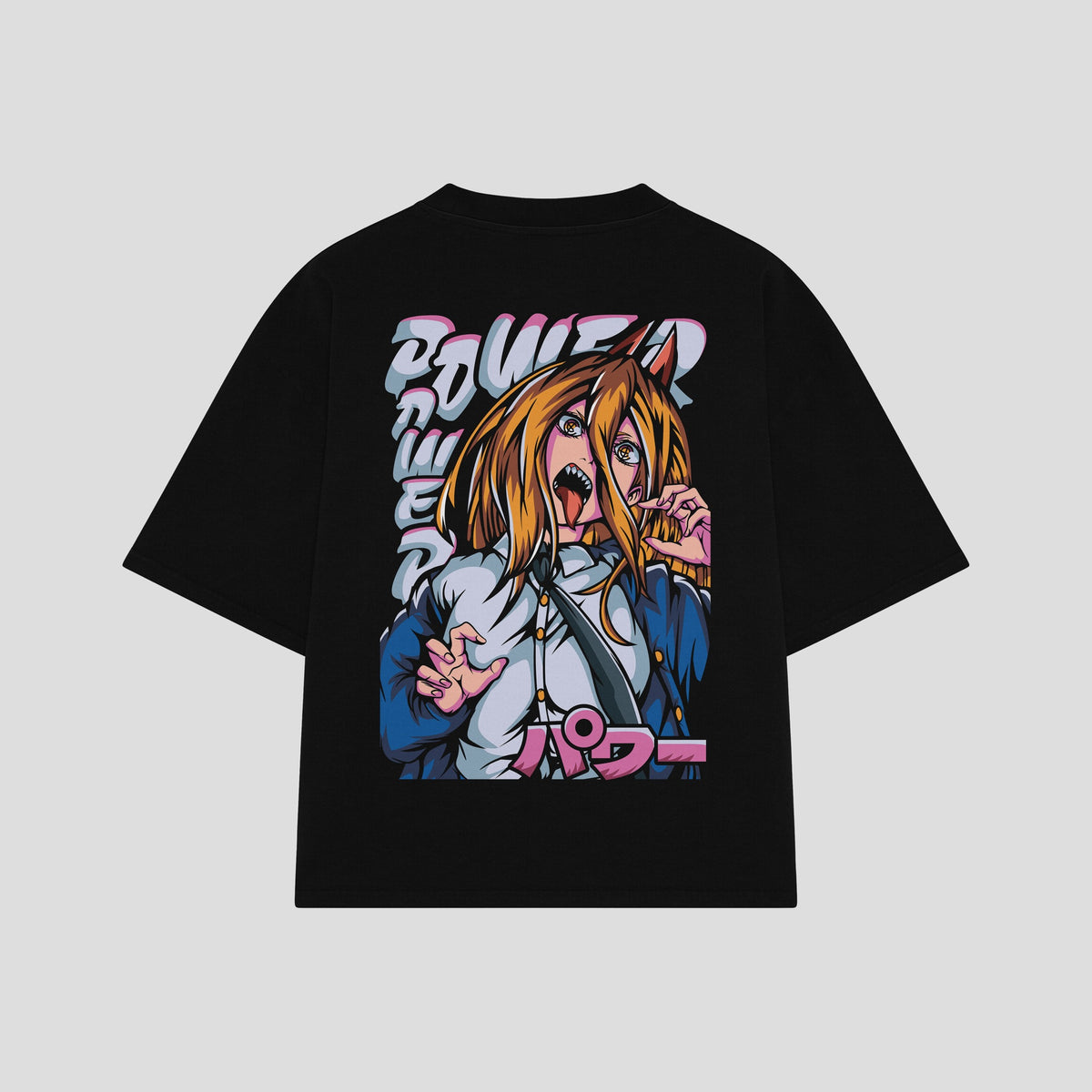 Playera streetwear premium de anime y gaming ExtraLife MX, corte oversized drop shoulder ligero y fresco en color Deep Black y Off-White, moda urbana mexicana de culto.