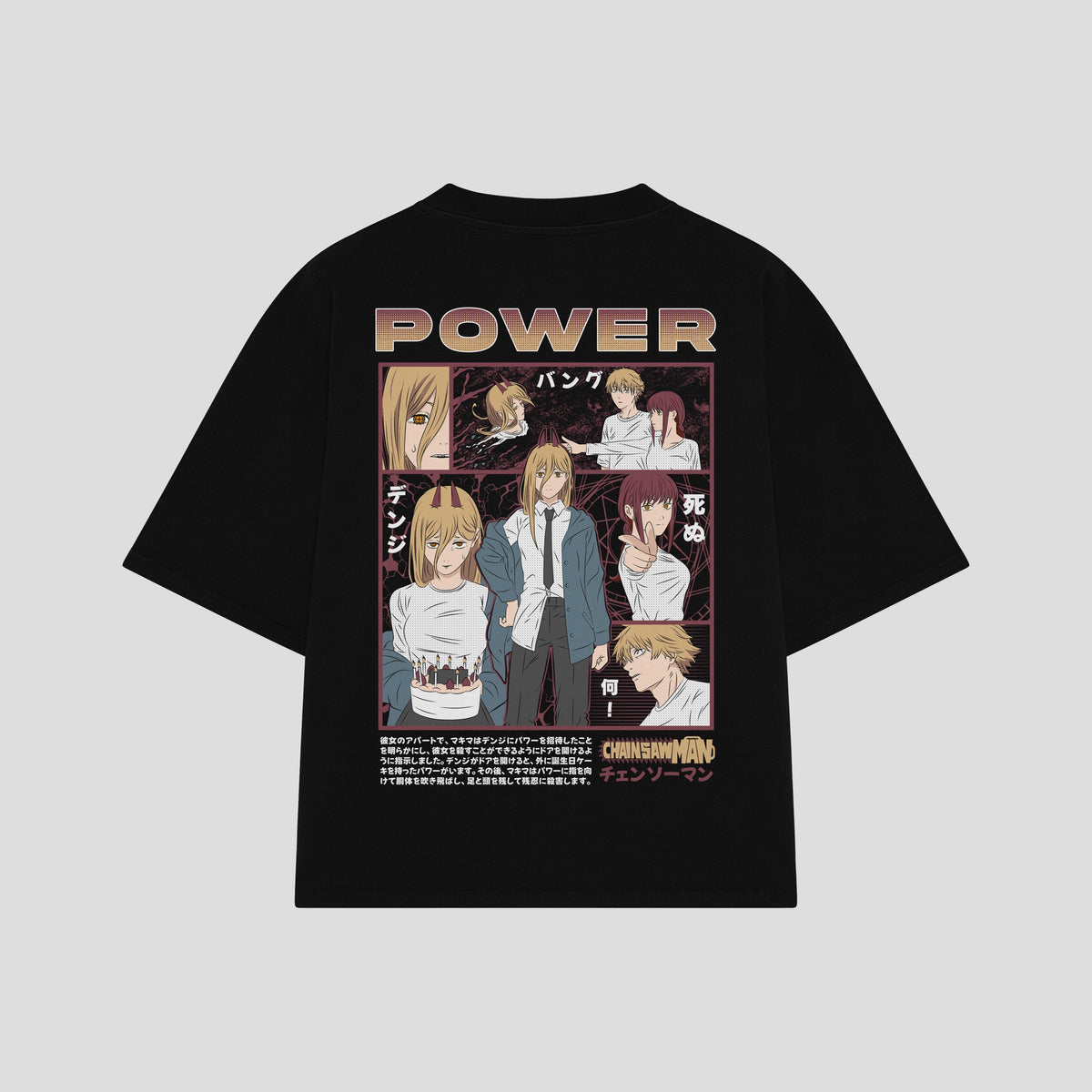 Playera streetwear premium de anime y gaming ExtraLife MX, corte oversized drop shoulder ligero y fresco en color Deep Black y Off-White, moda urbana mexicana de culto.
