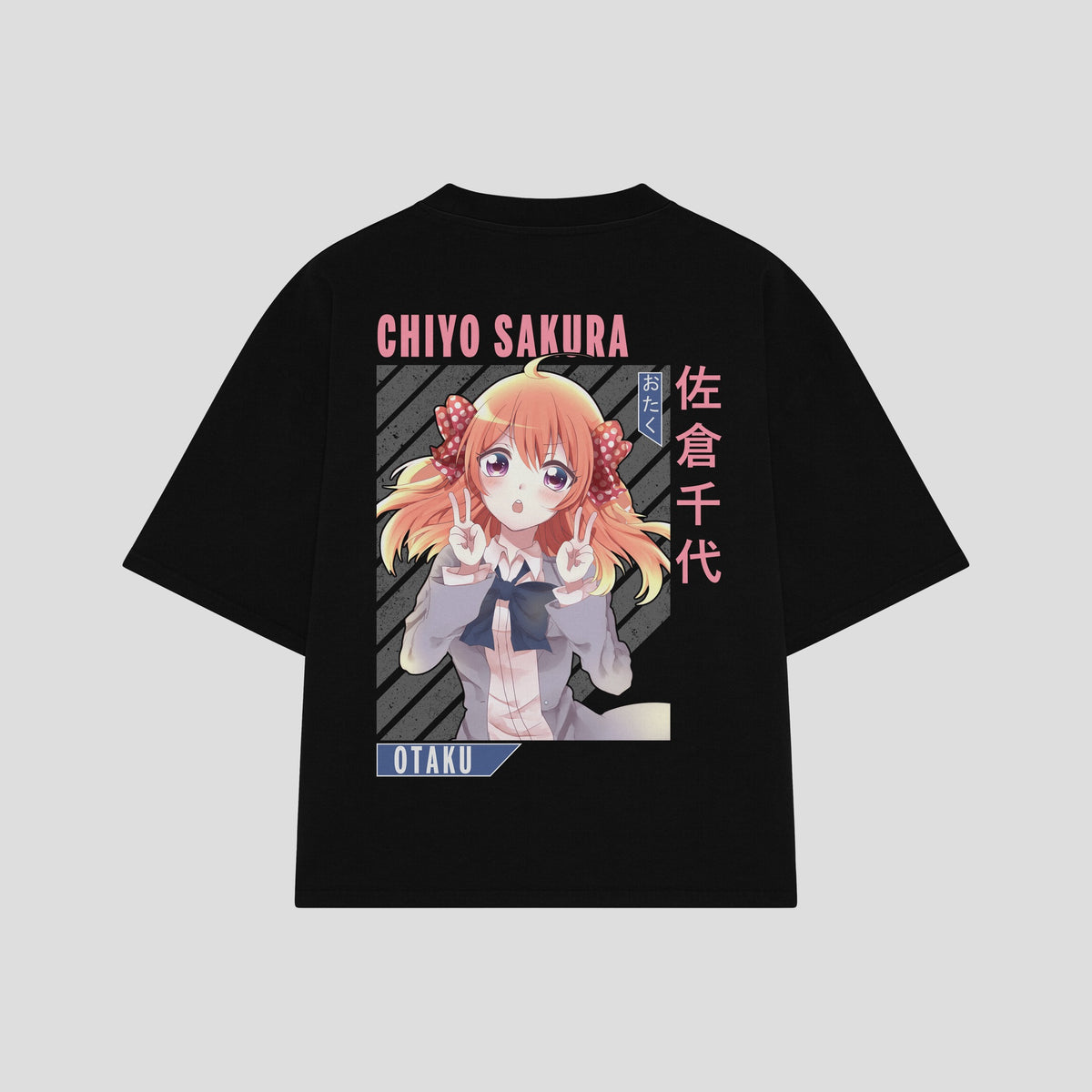 Playera streetwear premium de anime y gaming ExtraLife MX, corte oversized drop shoulder ligero y fresco en color Deep Black y Off-White, moda urbana mexicana de culto.