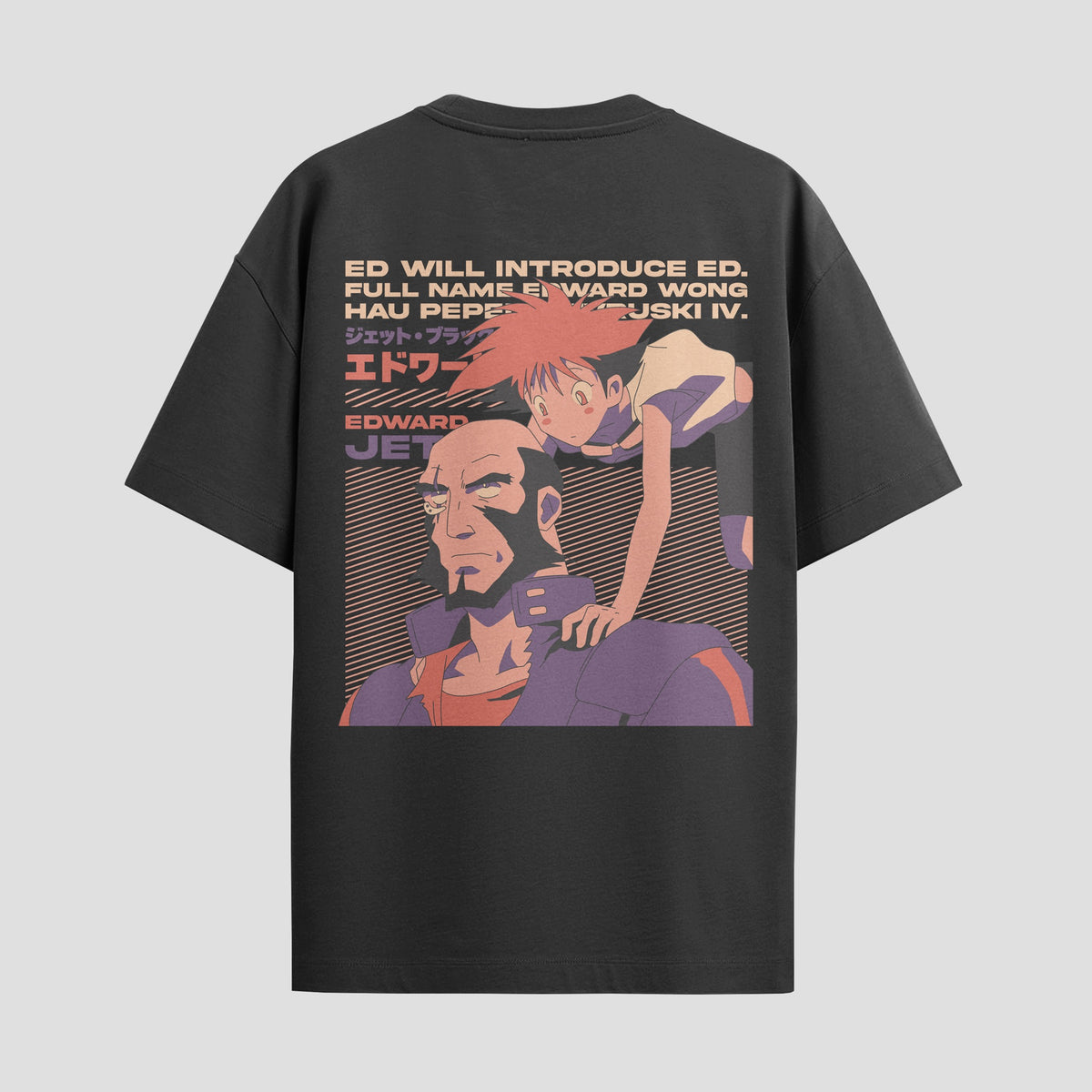 Playera urbana de anime y gaming ExtraLife MX, corte Classic Premium unisex ligero y transpirable en color Deep Black y Pure White, ropa de uso diario para gym y casual.