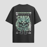 Playera urbana de anime y gaming ExtraLife MX, corte Classic Premium unisex ligero y transpirable en color Deep Black y Pure White, ropa de uso diario para gym y casual.