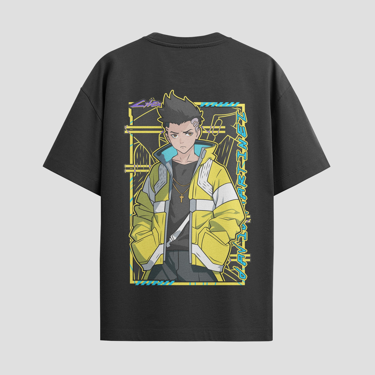 Playera urbana de anime y gaming ExtraLife MX, corte Classic Premium unisex ligero y transpirable en color Deep Black y Pure White, ropa de uso diario para gym y casual.