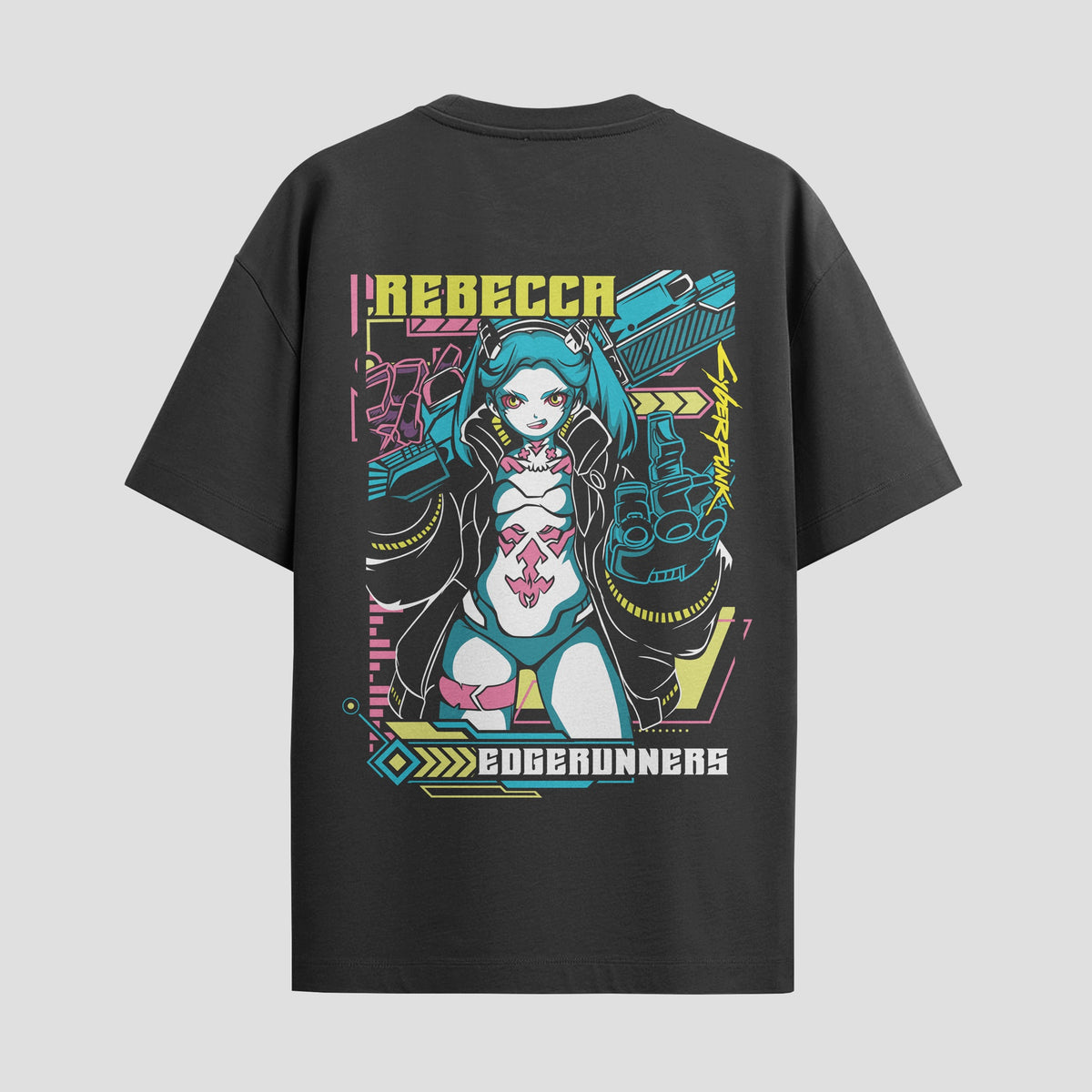 Playera urbana de anime y gaming ExtraLife MX, corte Classic Premium unisex ligero y transpirable en color Deep Black y Pure White, ropa de uso diario para gym y casual.