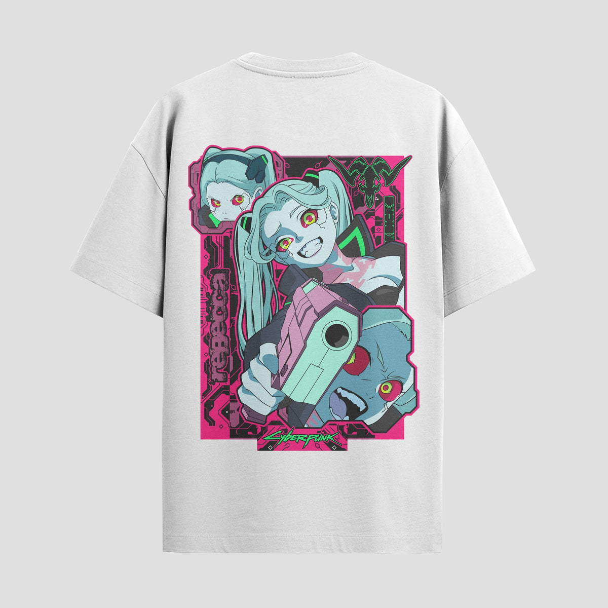 Playera urbana de anime y gaming ExtraLife MX, corte Classic Premium unisex ligero y transpirable en color Deep Black y Pure White, ropa de uso diario para gym y casual.