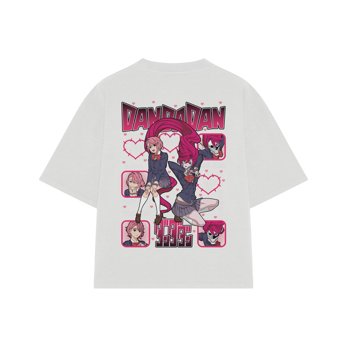 Playera streetwear premium de anime y gaming ExtraLife MX, corte oversized drop shoulder ligero y fresco en color Deep Black y Off-White, moda urbana mexicana de culto.