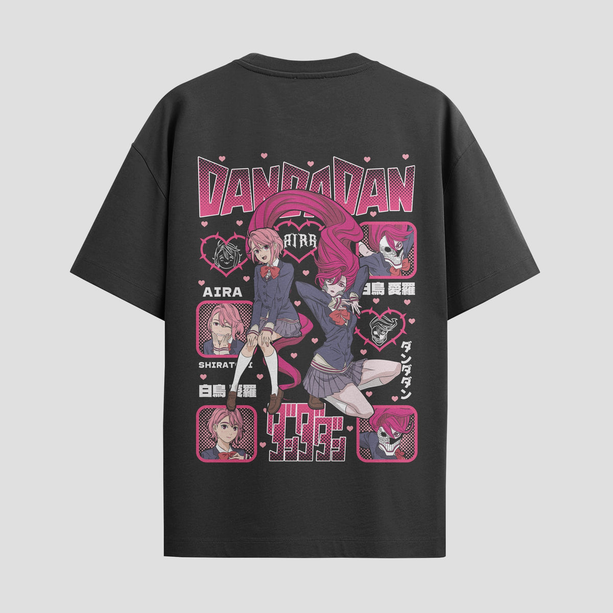 Playera urbana de anime y gaming ExtraLife MX, corte Classic Premium unisex ligero y transpirable en color Deep Black y Pure White, ropa de uso diario para gym y casual.