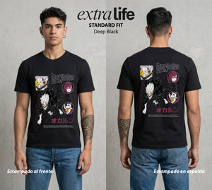 Lo Paranormal Cotidiano | Los del Ocultismo #00564 - Playera Standard Fit | Deep Black - Foto en modelo