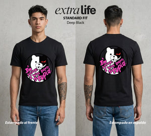 El Juicio Final Escolar | El Caos del Coeficiente #00614 - Playera Standard Fit | Deep Black - Foto en modelo