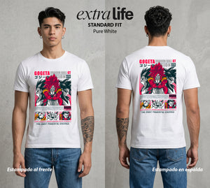 El Poder de las Esferas | El Tour Galactico #00644 - Playera Standard Fit | Pure White - Foto en modelo