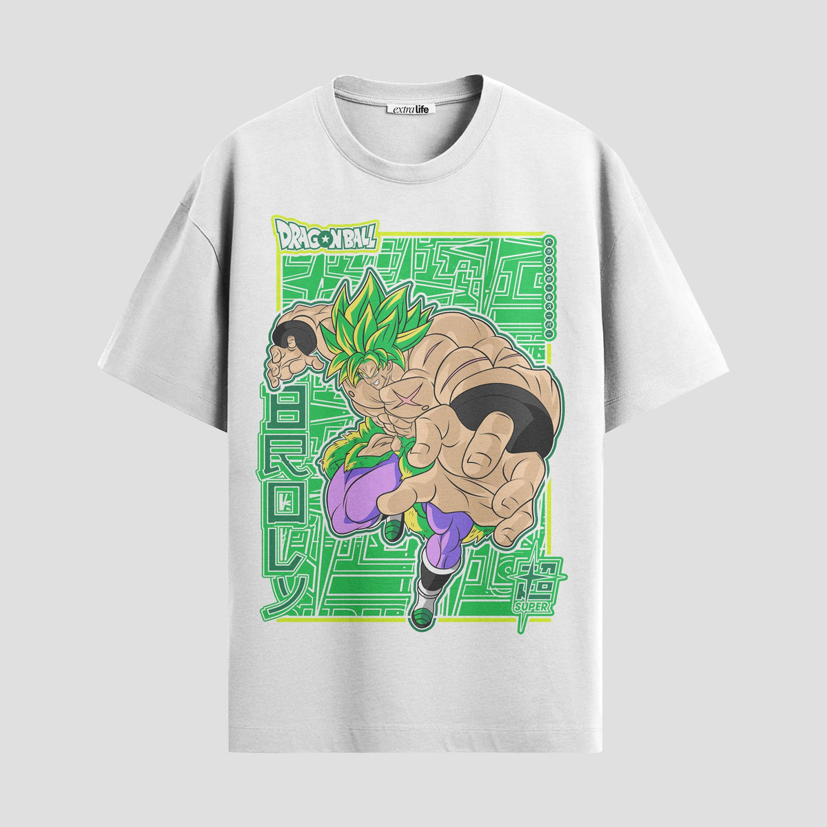 Playera urbana de anime y gaming ExtraLife MX, corte Classic Premium unisex ligero y transpirable en color Deep Black y Pure White, ropa de uso diario para gym y casual.
