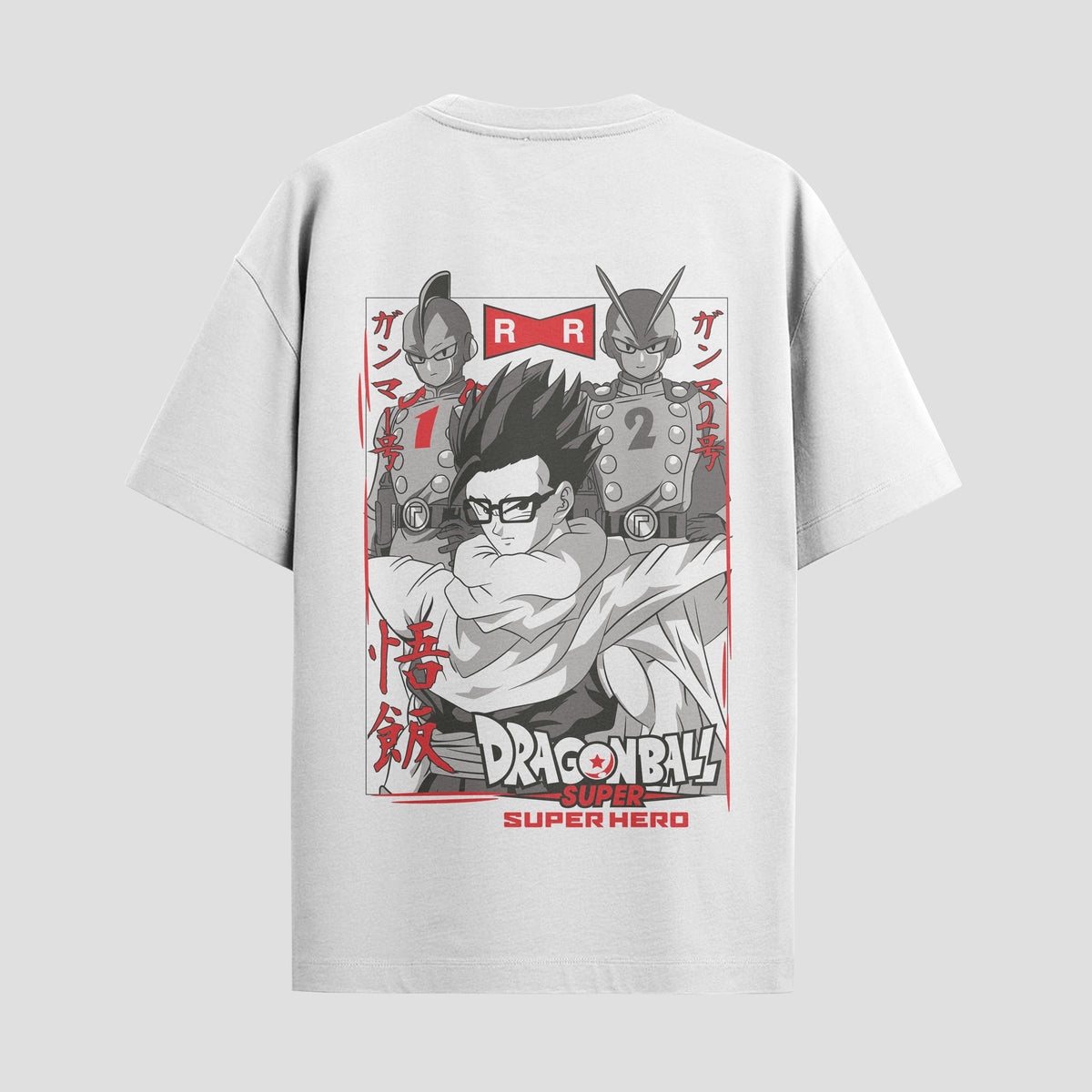 Playera urbana de anime y gaming ExtraLife MX, corte Classic Premium unisex ligero y transpirable en color Deep Black y Pure White, ropa de uso diario para gym y casual.