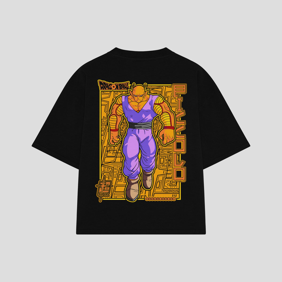 Playera streetwear premium de anime y gaming ExtraLife MX, corte oversized drop shoulder ligero y fresco en color Deep Black y Off-White, moda urbana mexicana de culto.