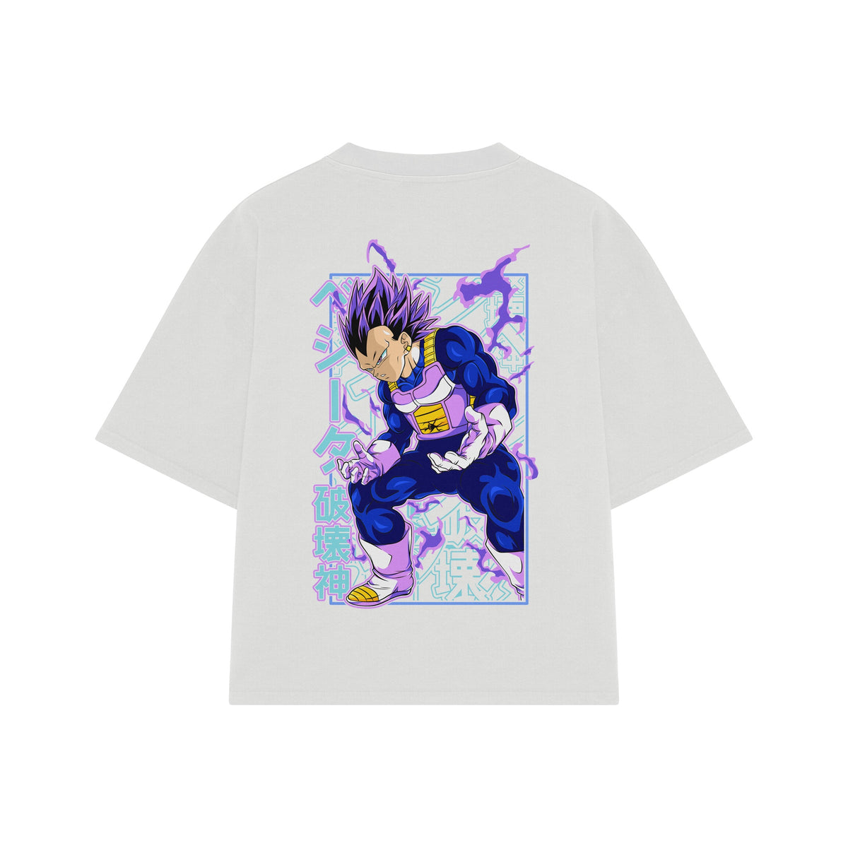Playera streetwear premium de anime y gaming ExtraLife MX, corte oversized drop shoulder ligero y fresco en color Deep Black y Off-White, moda urbana mexicana de culto.