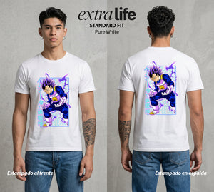 El Poder de las Esferas | El Principe Caido #00660 - Playera Standard Fit | Pure White - Foto en modelo