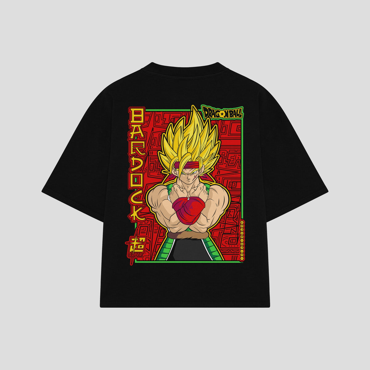 Playera streetwear premium de anime y gaming ExtraLife MX, corte oversized drop shoulder ligero y fresco en color Deep Black y Off-White, moda urbana mexicana de culto.