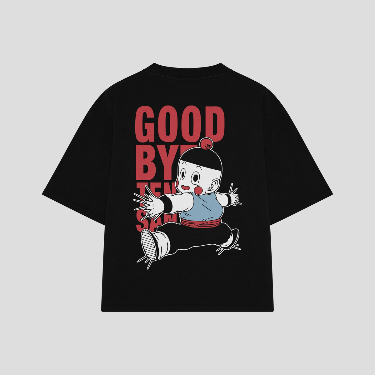 Playera streetwear premium de anime y gaming ExtraLife MX, corte oversized drop shoulder ligero y fresco en color Deep Black y Off-White, moda urbana mexicana de culto.