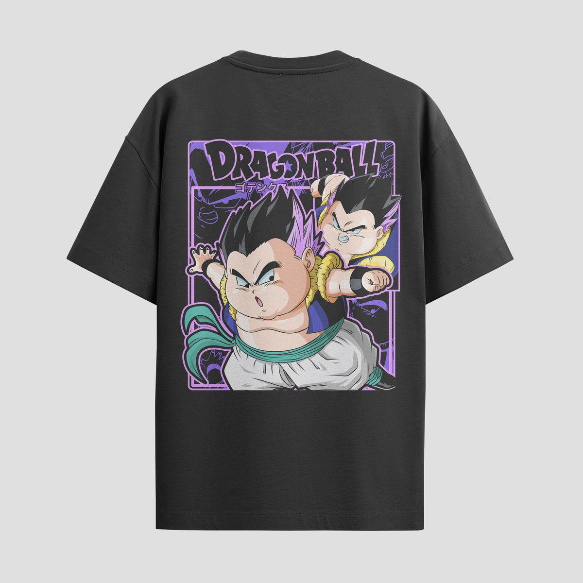 Playera urbana de anime y gaming ExtraLife MX, corte Classic Premium unisex ligero y transpirable en color Deep Black y Pure White, ropa de uso diario para gym y casual.