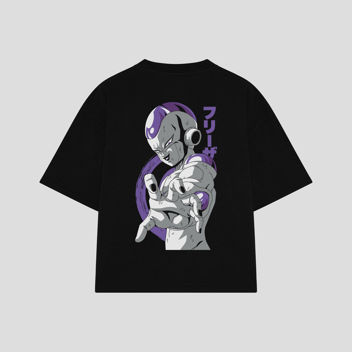 Playera streetwear premium de anime y gaming ExtraLife MX, corte oversized drop shoulder ligero y fresco en color Deep Black y Off-White, moda urbana mexicana de culto.