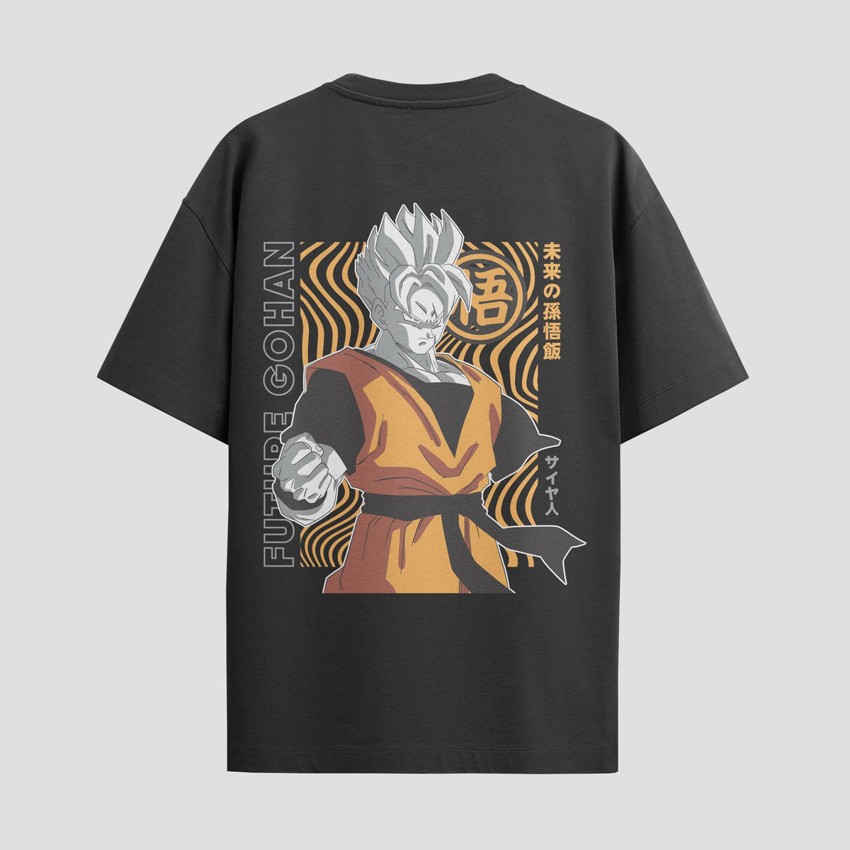 Playera urbana de anime y gaming ExtraLife MX, corte Classic Premium unisex ligero y transpirable en color Deep Black y Pure White, ropa de uso diario para gym y casual.