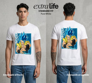 El Poder de las Esferas | La Fusion Suprema #00737 - Playera Standard Fit | Pure White - Foto en modelo
