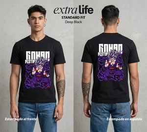 El Poder de las Esferas | La Bestia Interior #00746 - Playera Standard Fit | Deep Black - Foto en modelo