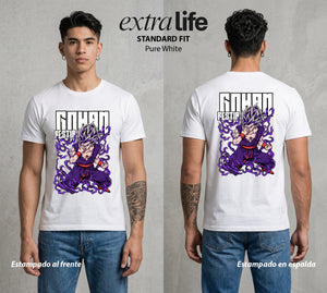El Poder de las Esferas | La Bestia Interior #00746 - Playera Standard Fit | Pure White - Foto en modelo