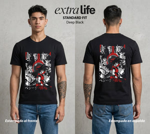El Poder de las Esferas | El Campeon del Universo #00765 - Playera Standard Fit | Deep Black - Foto en modelo