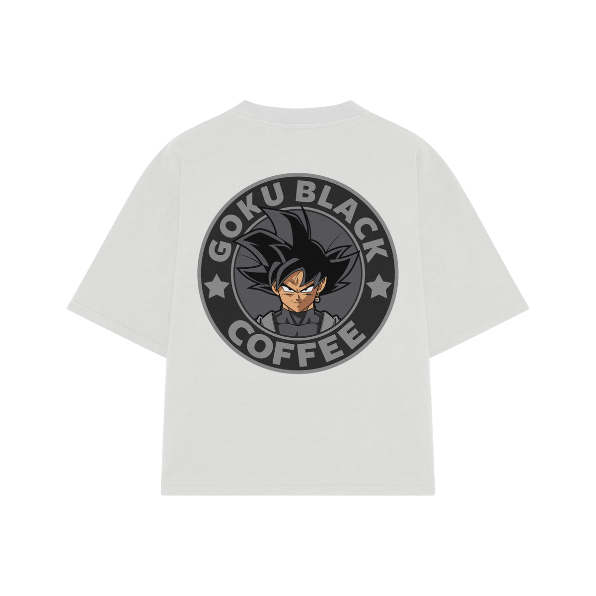Playera streetwear premium de anime y gaming ExtraLife MX, corte oversized drop shoulder ligero y fresco en color Deep Black y Off-White, moda urbana mexicana de culto.