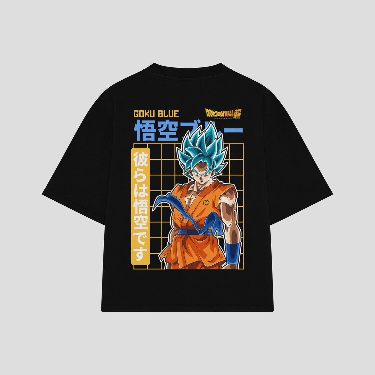 Playera streetwear premium de anime y gaming ExtraLife MX, corte oversized drop shoulder ligero y fresco en color Deep Black y Off-White, moda urbana mexicana de culto.