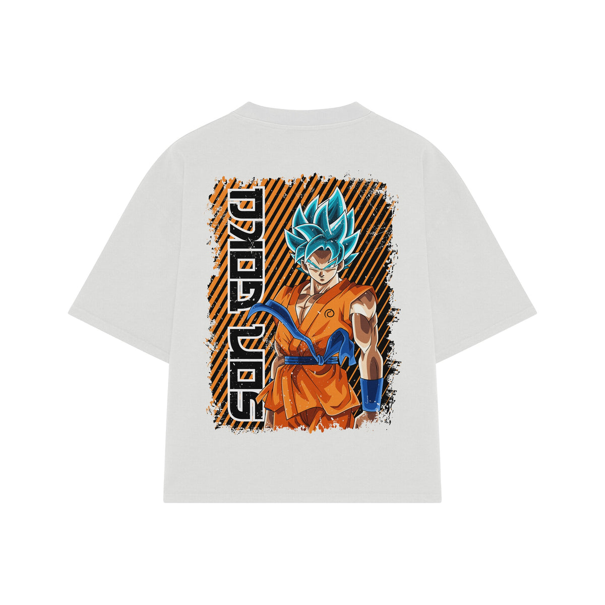 Playera streetwear premium de anime y gaming ExtraLife MX, corte oversized drop shoulder ligero y fresco en color Deep Black y Off-White, moda urbana mexicana de culto.