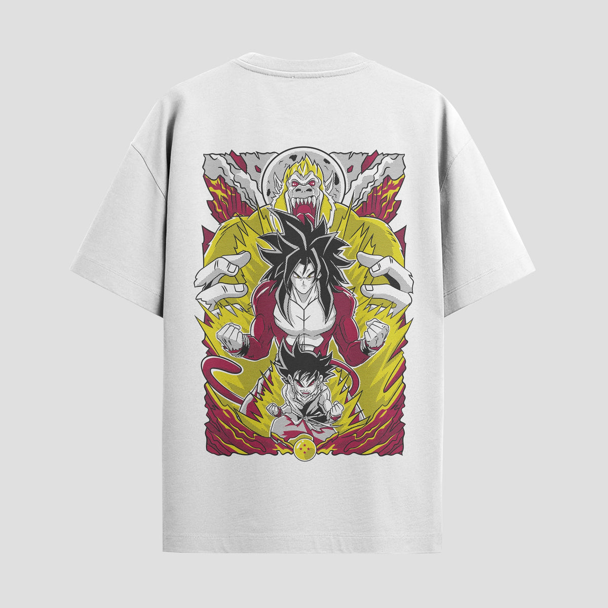 Playera urbana de anime y gaming ExtraLife MX, corte Classic Premium unisex ligero y transpirable en color Deep Black y Pure White, ropa de uso diario para gym y casual.