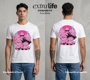 El Poder de las Esferas | El Ermitaño Tortuga #00812 - Playera Standard Fit | Pure White - Foto en modelo
