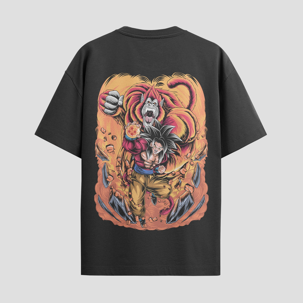 Playera urbana de anime y gaming ExtraLife MX, corte Classic Premium unisex ligero y transpirable en color Deep Black y Pure White, ropa de uso diario para gym y casual.