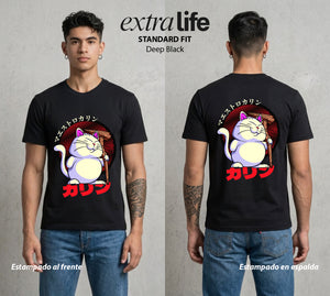 El Poder de las Esferas | La Torre Sagrada #00830 - Playera Standard Fit | Deep Black - Foto en modelo