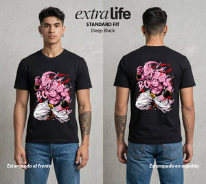 El Poder de las Esferas | El Ser Magico #00842 - Playera Standard Fit | Deep Black - Foto en modelo